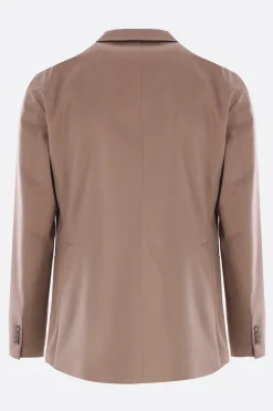 abito due pezzi in lana e cotone stretch