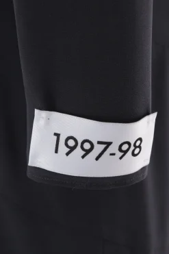 abito lungo in crepe de chine