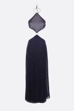 abito lungo Lumière O Gem Diamond in lurex