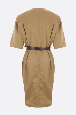 abito saharienne in twill
