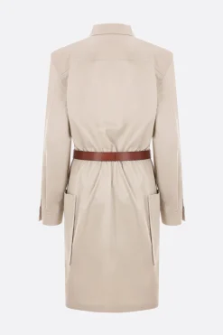 abito saharienne in twill