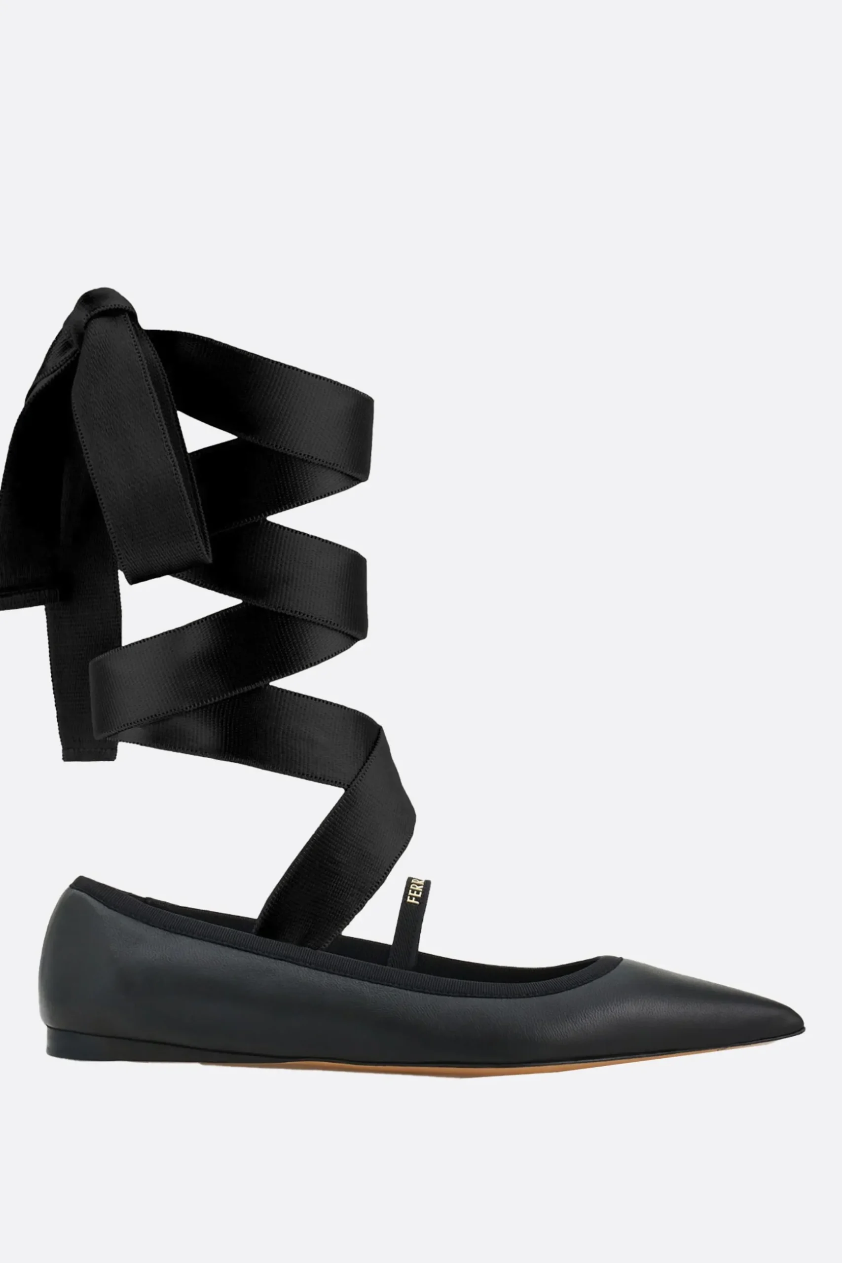ballerina Carice in pelle liscia