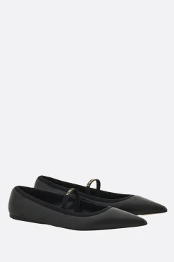 ballerina Carice in pelle liscia