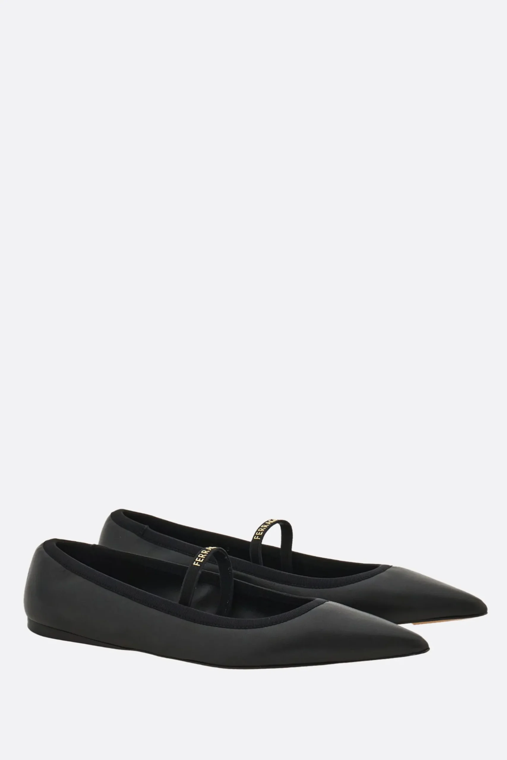 ballerina Carice in pelle liscia