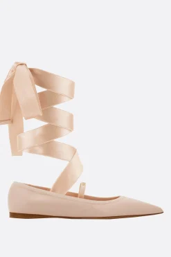 ballerina Carice in pelle liscia
