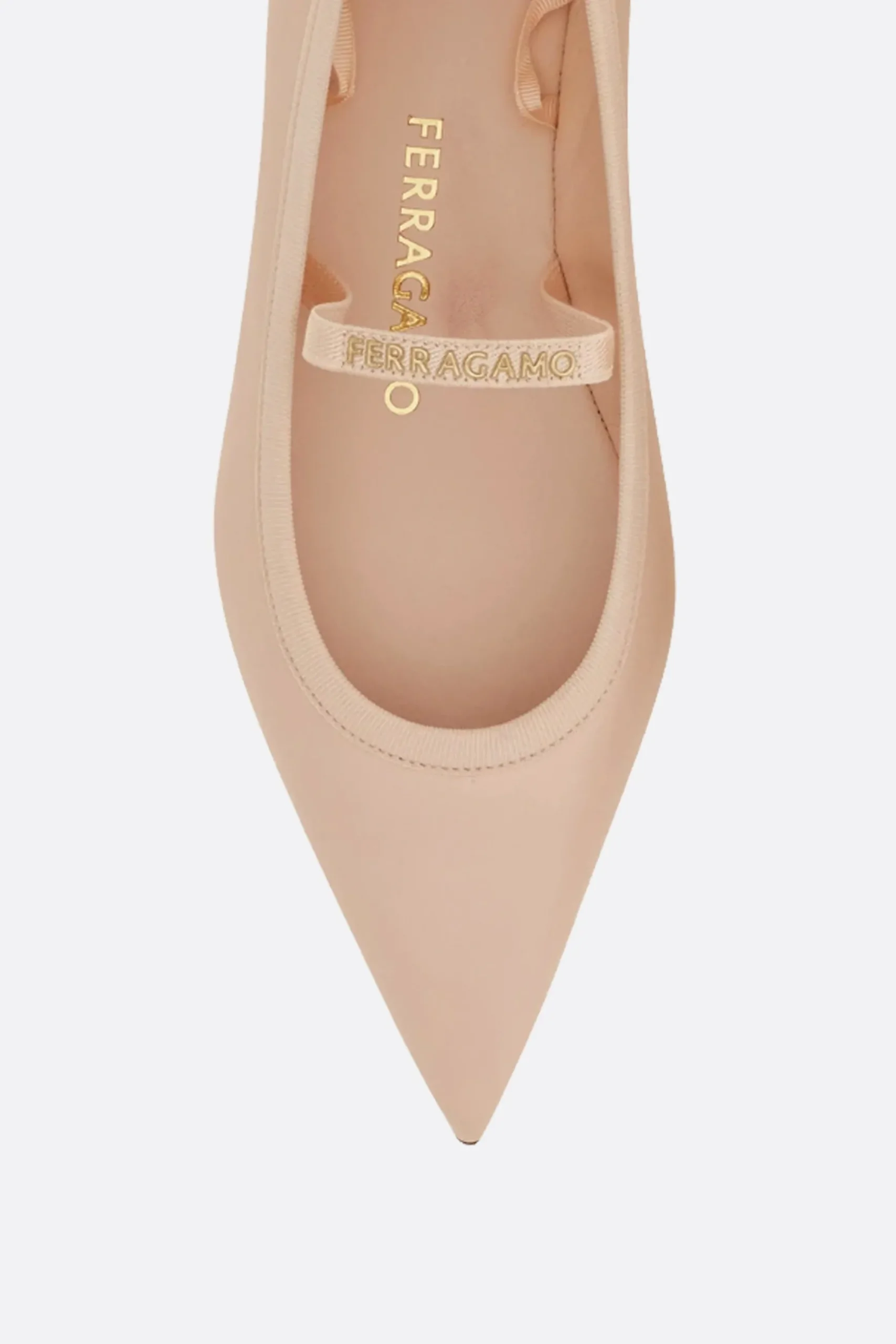 ballerina Carice in pelle liscia
