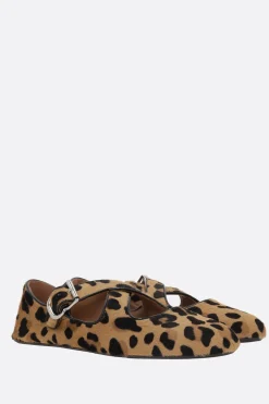 ballerina in cavallino leopardato