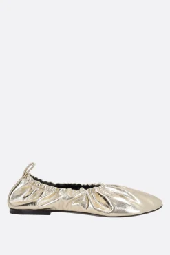 ballerina in pelle laminata