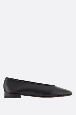 ballerina in pelle liscia