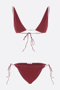bikini Lumière Triangle in lurex