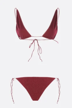 bikini Lumière Triangle in lurex