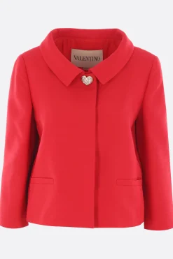 blazer in Crepe Couture