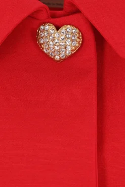 blazer in Crepe Couture