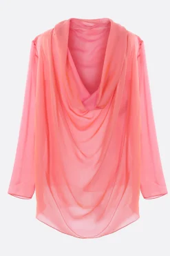 blusa in chifffon