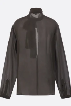 blusa in crepe georgette