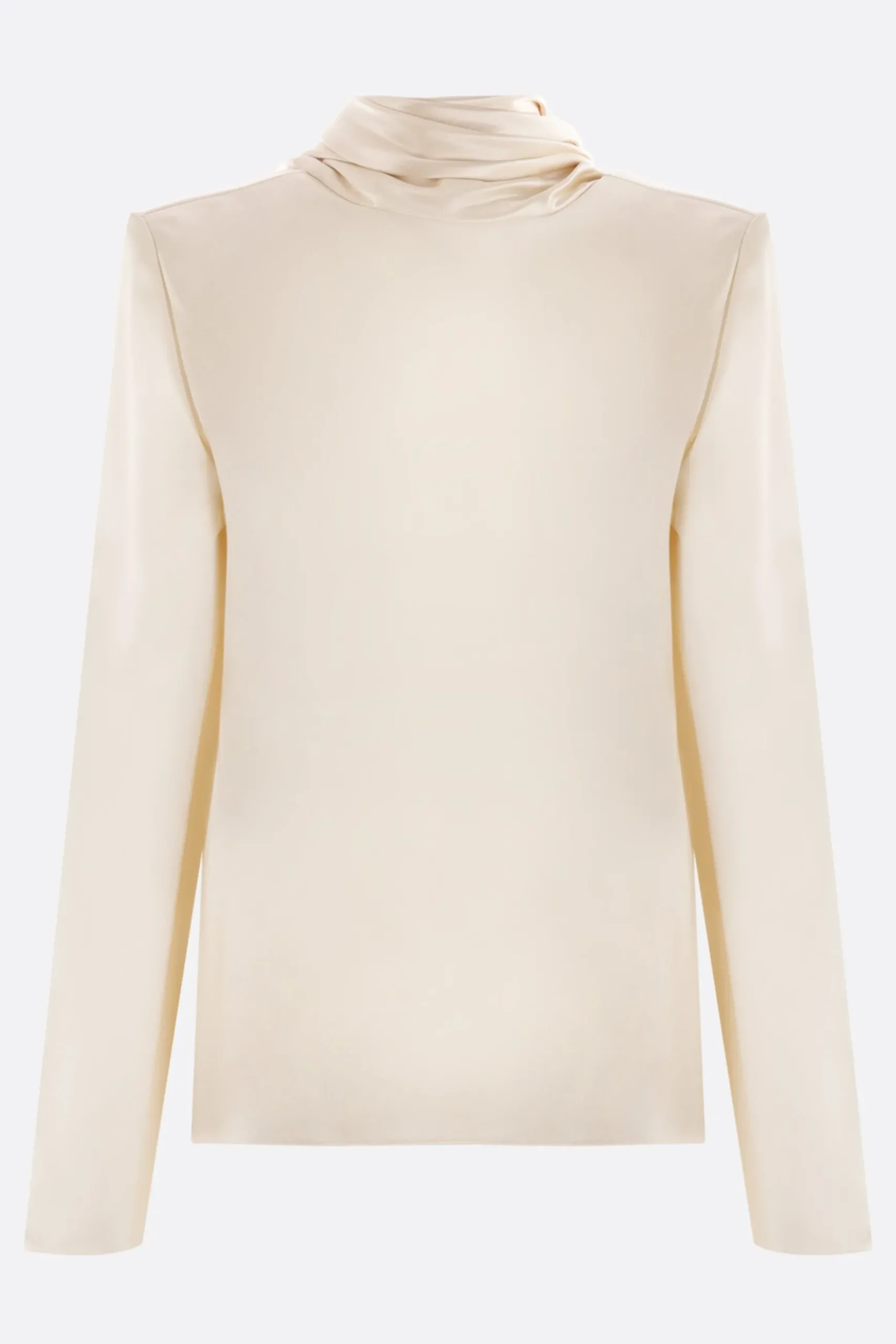 blusa in envers satin