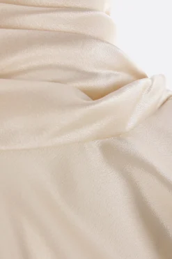 blusa in envers satin