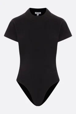 body in jersey ricamo logo
