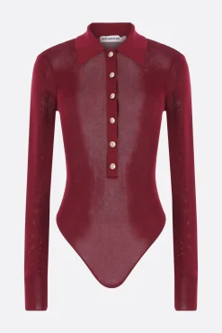 body in maglia di viscosa