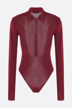 body in maglia di viscosa