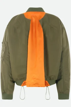 bomber destrutturato in nylon