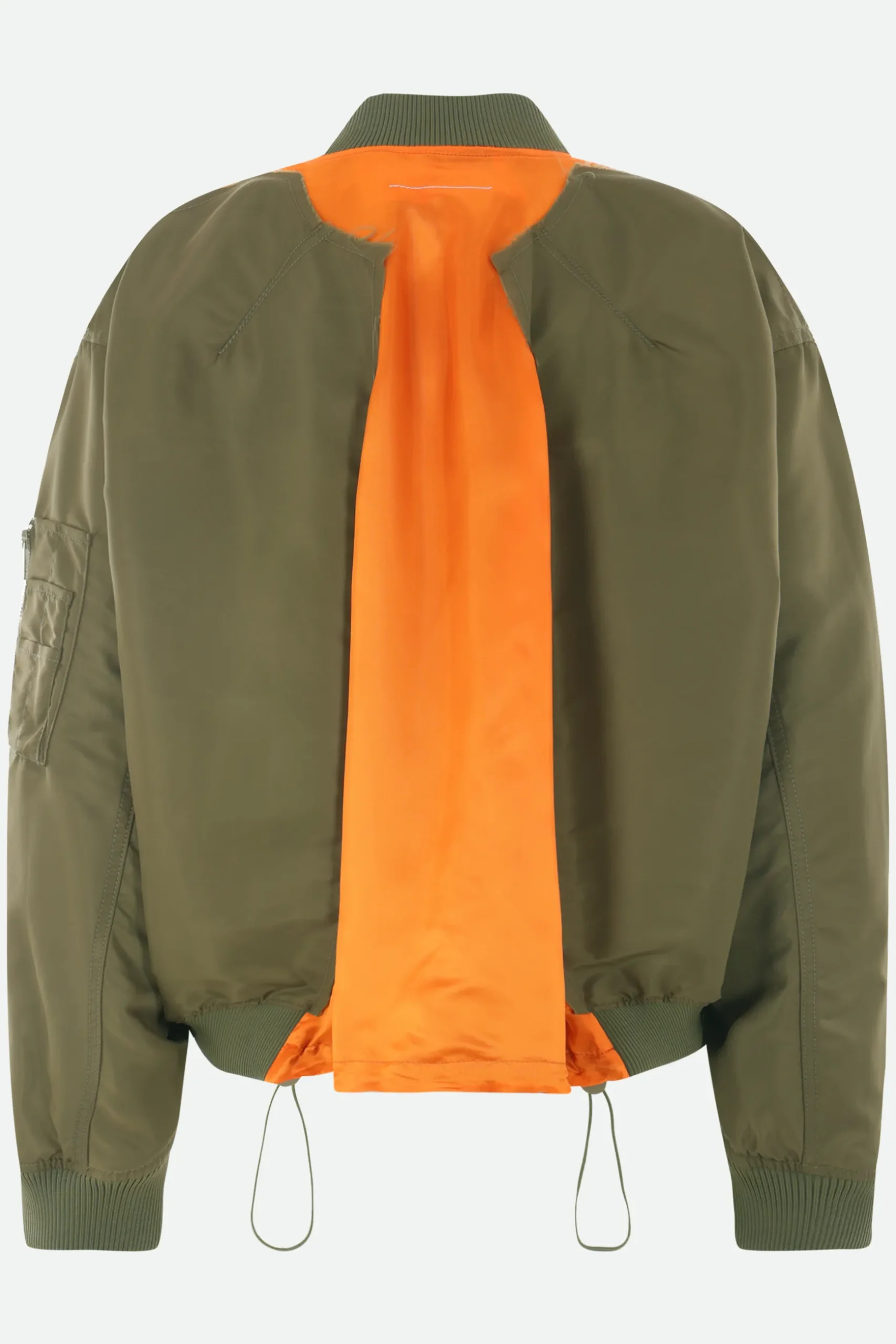 bomber destrutturato in nylon