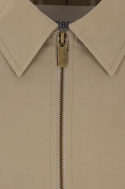 bomber in gabardine