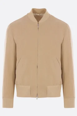 bomber in lino
