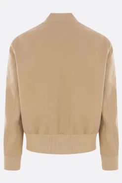 bomber in lino