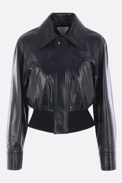 bomber in nappa lucida
