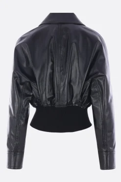 bomber in nappa lucida