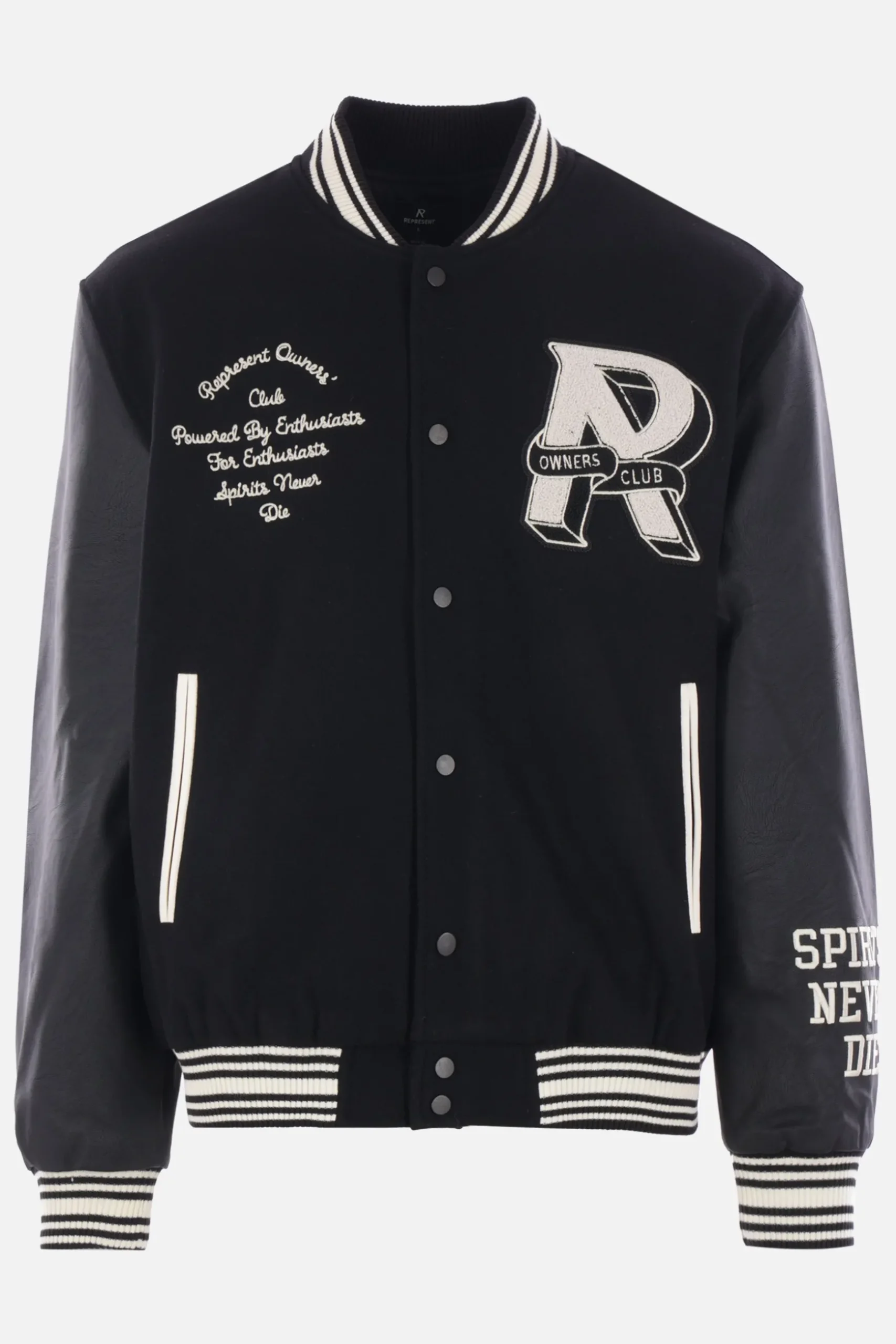 bomber oversize Represent Owners Club in misto lana