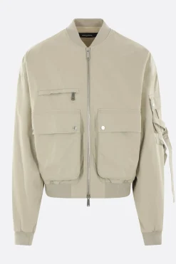 bomber 80's in gabardine
