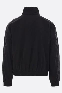 bomber Saint Laurent in nylon effetto stropicciato