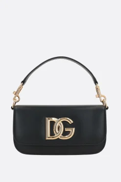 borsa a mano 3.5 in pelle liscia