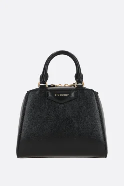 borsa a mano Antigona Cube nano in pelle lucida
