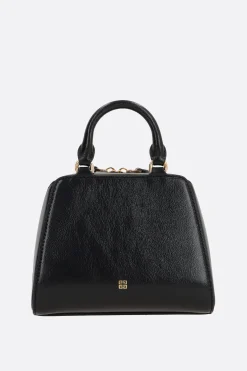 borsa a mano Antigona Cube nano in pelle lucida