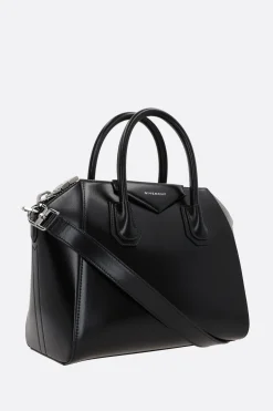 borsa a mano Antigona small in pelle Box
