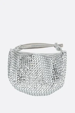 borsa a mano Baby Sardine in Intrecciato