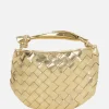 borsa a mano Baby Sardine in Intrecciato