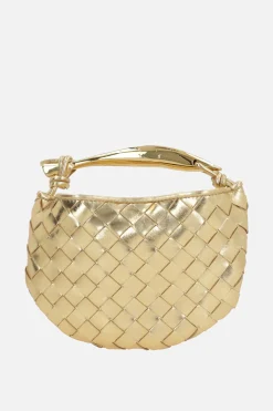 borsa a mano Baby Sardine in Intrecciato