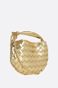 borsa a mano Baby Sardine in Intrecciato
