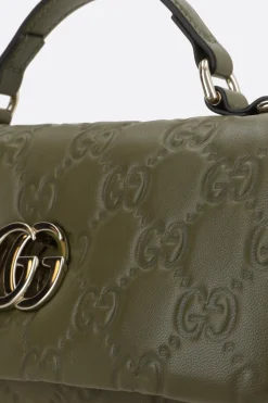 borsa a mano GG Milano mini in pelle imbottita