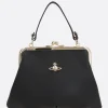 borsa a mano Granny in ecopelle saffiano