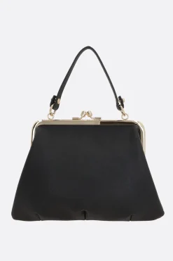 borsa a mano Granny in ecopelle saffiano