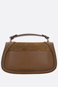 borsa a mano Gucci Blondie media in suede