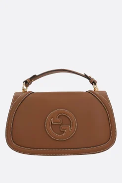borsa a mano Gucci Blondie media in pelle liscia