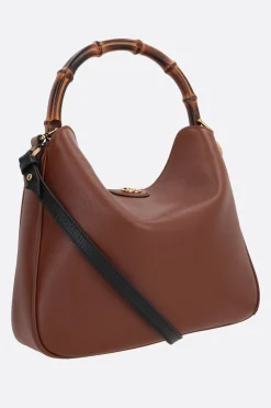 borsa a mano Gucci Diana media in pelle martellata