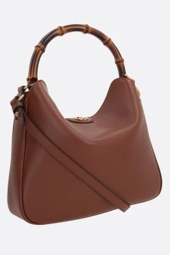 borsa a mano Gucci Diana media in pelle martellata