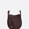 borsa a mano Hammock Slice in pelle lucida